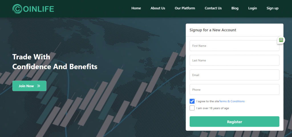 Coinlife account opening