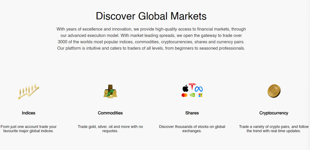 global markets available with SpearGPT