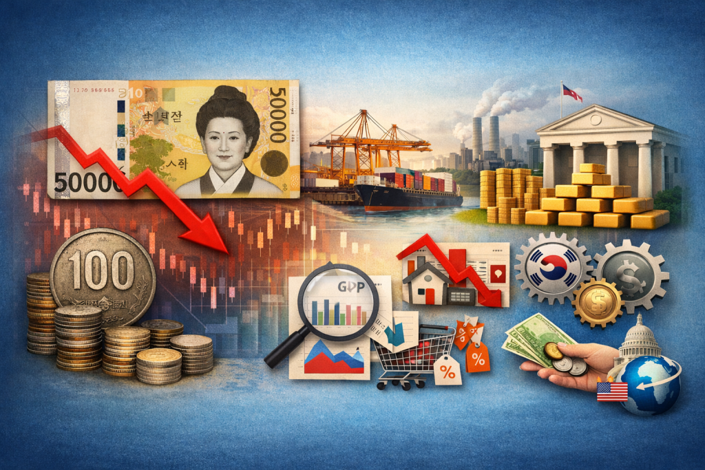 Won Over South Korea Won at 16-Year Low Economic Fundamentals and Policy ...