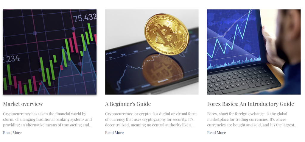 Recent market articles published on the BIW Management website
