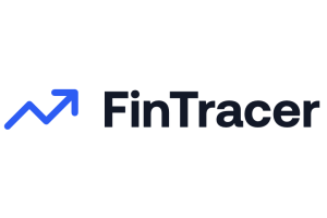 FinTracer official logo displayed on the platform homepage